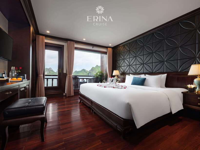 From Cat Ba : 2-3 Days Lan Ha Bay 5 Star Cruise with Balcony - From Cat Ba to Gia Luan Harbour