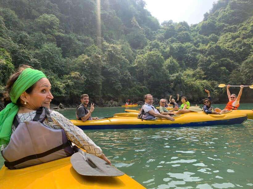 From Cat Ba : Lan Ha Bay Kayaking, Snorkling Full-Day Cruise - 3:00 PM scenic cruise and the timing question