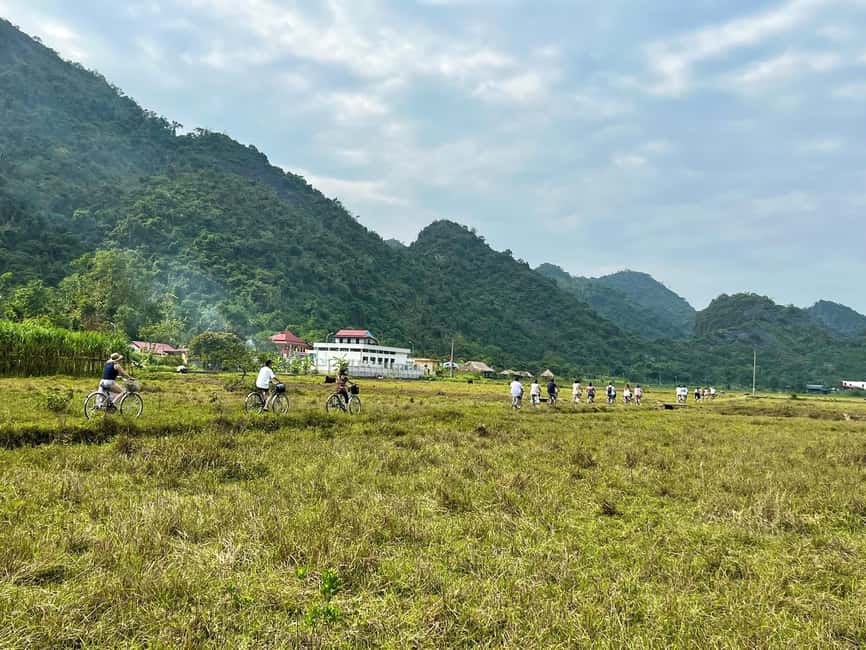 From Catba: Lan Ha Bay - Serenity Premium Cruise with Lunch - The listed bike tour needs clarification