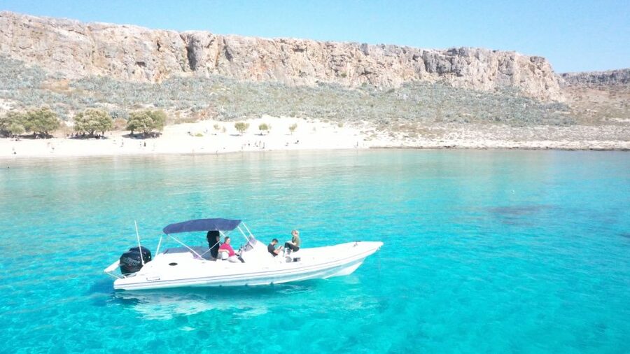 From Chania: Private Balos Bay & Gramvousa Island Boat Trip - The return route and possible secluded bays