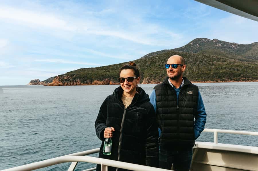From Coles Bay: Wineglass Bay Cruise with Lunch - Leaving Coles Bay aboard Schouten Passage II