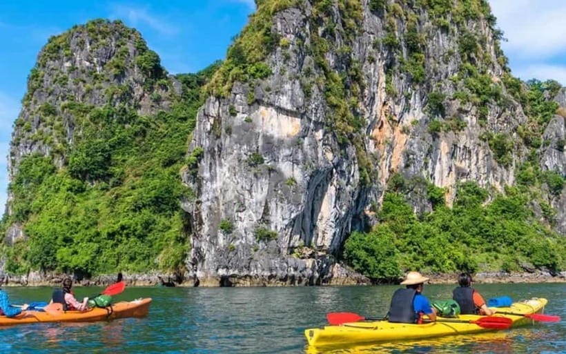 From Ha Long: Halong Bay Tour 6 hours from Tuan Chau island - Titov Island: 45 minutes for sand, water, and a viewpoint