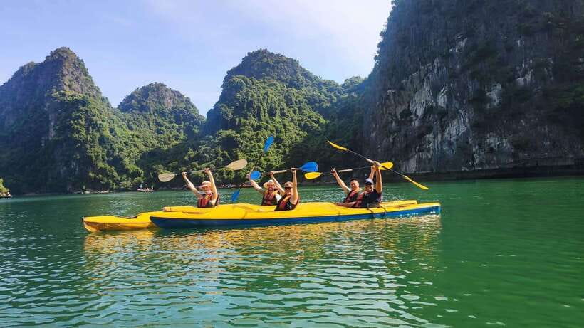 From Ha Noi: 3-Day Lan Ha Bay and Ninh Binh Trip Small Group - Bich Dong Pagoda before the final drop-off