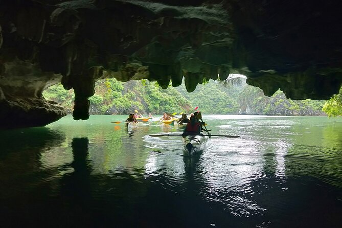 From Ha Noi/Cat Ba: Full-Day Cruise to Lan Ha bay - Ha Long Bay - Kayaking through Dark, Bat, and Bright Caves