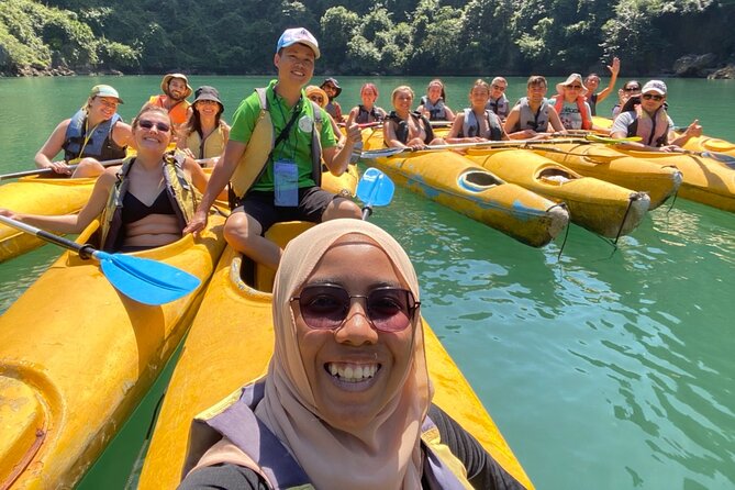 From Ha Noi/Cat Ba: Full-Day Cruise to Lan Ha bay - Ha Long Bay - Swimming in a calm lagoon
