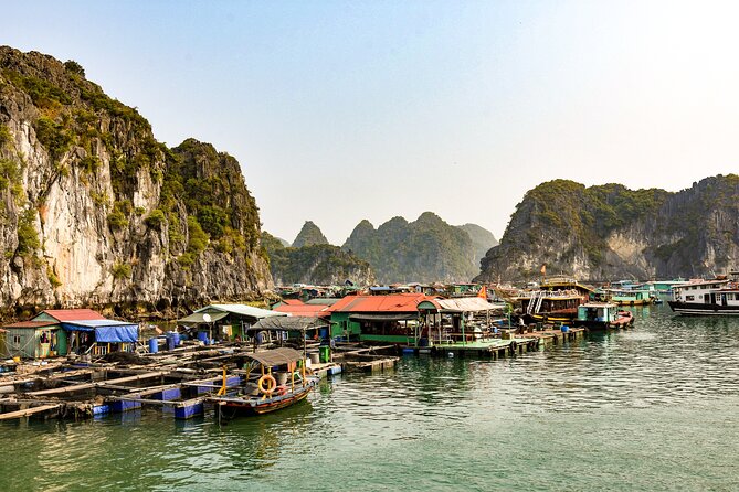 From Ha Noi/Cat Ba: Full-Day Cruise to Lan Ha bay - Ha Long Bay - Lunch on board, with seafood and vegetarian choices