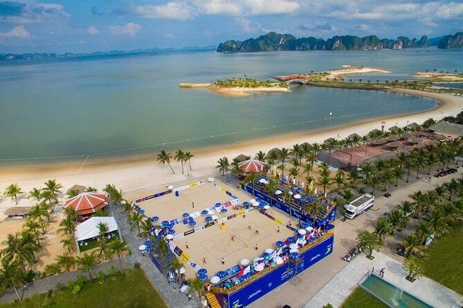 From Ha Noi - Full Day Ha Long Bay Trip - Sung Sot Cave and its steep approach