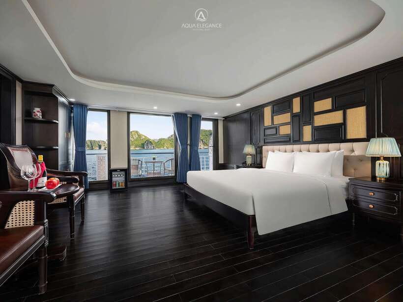 From Ha Noi: Ha Long Bay - 5star cruise 2days trip - Sunset, cooking, and an evening on the boat