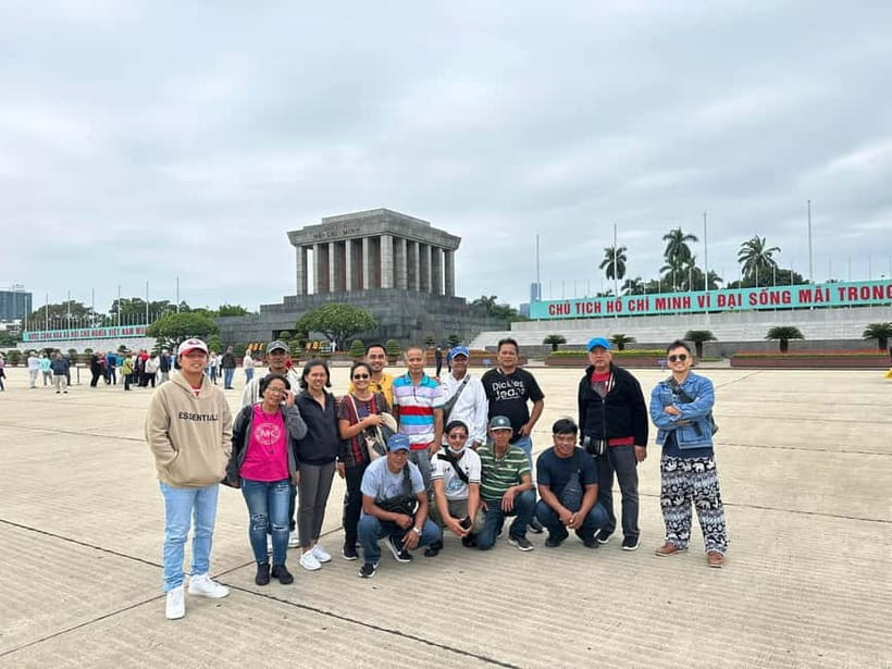 From HaLong cruise Port: Private tour visit Hanoi city - The Ho Chi Minh Complex and One Pillar Pagoda