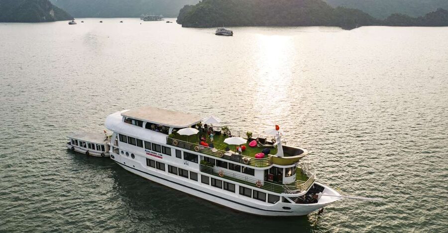 From Hanoi: 2-Day Halong Bay Cruise with Meals - Lunch among Halong Bay’s limestone towers