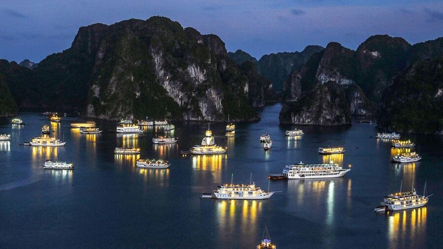 From Hanoi: 2-Day Halong Bay Cruise with Meals - Kayaking and swimming in Lan Ha Bay