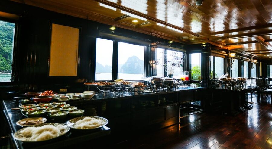 From Hanoi: 2-Day Halong Bay Cruise with Meals - Sunset, dinner, and squid fishing