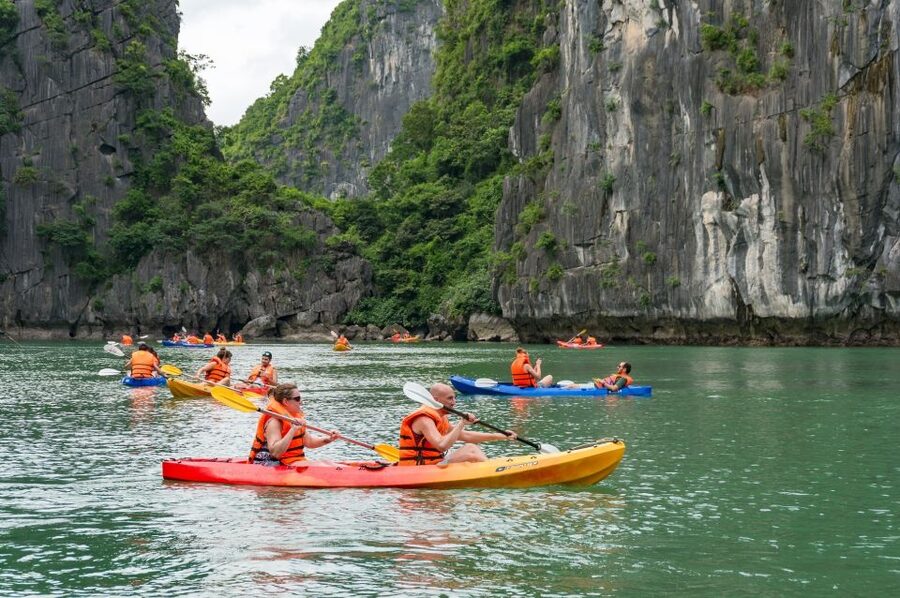 From Hanoi: 2-Day Halong Bay Cruise with Meals - Frog Pond, cave scenery, and the final morning