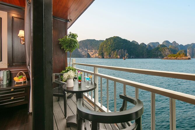 From Hanoi: 2-Day Halong Bay Getaway on Arcady Boutique Cruise - Luon Cave by bamboo boat or kayak