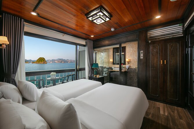 From Hanoi: 2-Day Halong Bay Getaway on Arcady Boutique Cruise - Evening entertainment on the water