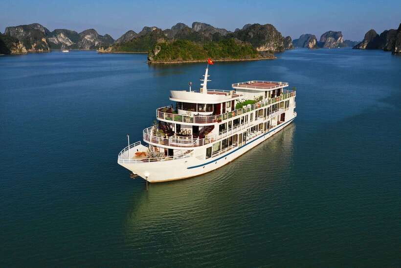 From Hanoi: 2-Day Halong Sapphire Cruise with Balcony Cabin - Leaving Hanoi for Tuan Chau Harbour