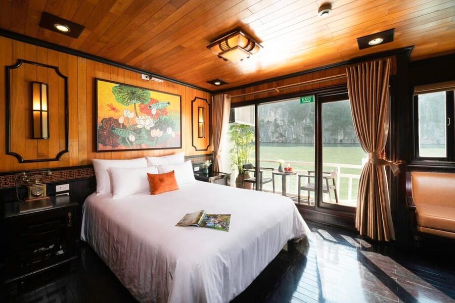 From Hanoi: 2D1N Ha Long Bay by Arcady Boutique Cruise - Leaving Hanoi between 8:00 and 8:35