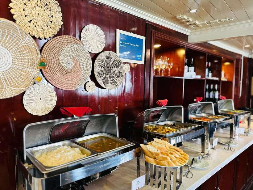 From Hanoi: 3D2N Ha Long & Lan Ha Bay by Le Journey Cruise - Sunset, cooking, and dinner on the upper deck