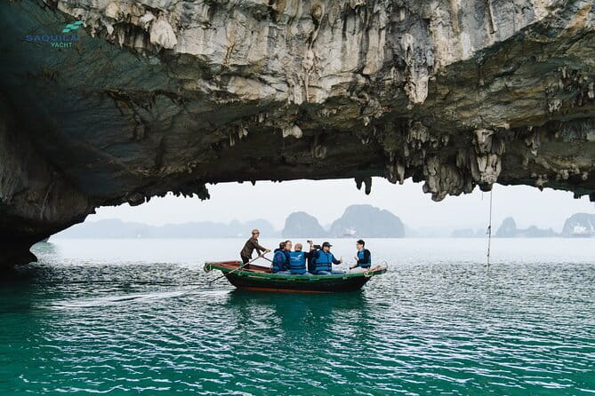 From Hanoi: Best Halong 5-Star Day Cruise, Buffet Lunch,Limousine - Ti Top Island for beach time and a steep view