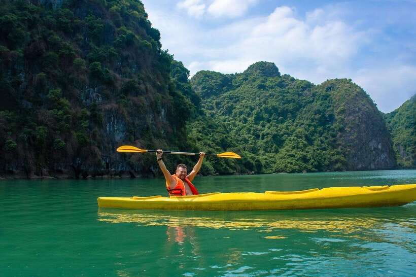 From Hanoi: Explore Ha Long Bay Full Day - Sunset tea on the boat