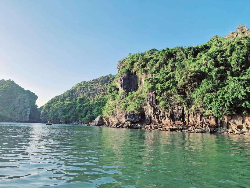 From Hanoi: Ha Long Bay 1 Day Tour With A Small Group - TiTop Island and the bay from above