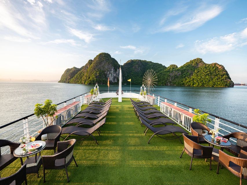 From Hanoi: Ha Long Bay 5-star Day Cruise with Buffet Lunch - Surprise Cave and its steep walking route
