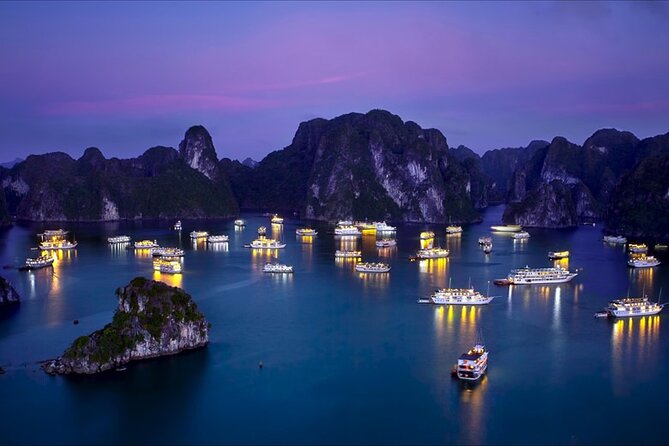 From Hanoi: Ha Long Bay Day tour 4-Star with Kayaking - Lunch on board while the islands come into view