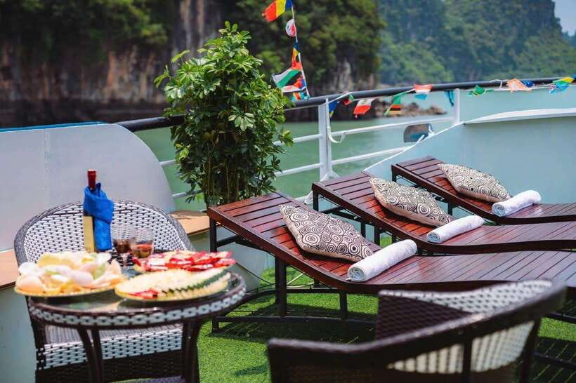 From Hanoi: Ha Long Bay Full-Day Luxury Cruise - The guide, vehicle, and pace