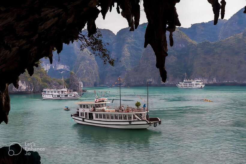 From Hanoi: Ha Long Bay Luxury Cruise with Big & Small Group - Luon Cave by kayak or bamboo boat