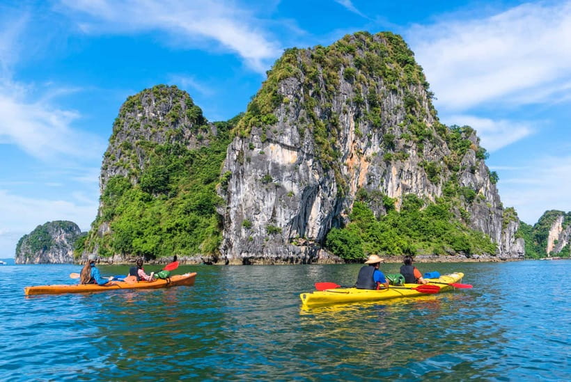 From Hanoi: Ha Long Bay Save-Cost Tours - Big & Small Groups - The sunset ride back to Tuan Chau