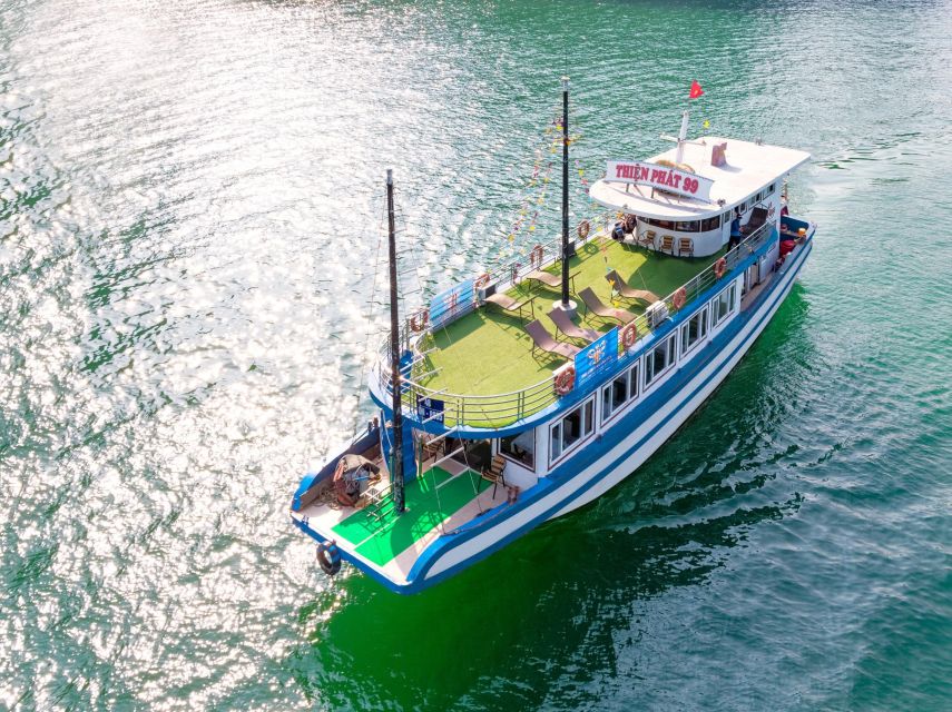 From Hanoi: Halong Bay 1 Day Trip Visit Cave, Island, Kayak - Titop Island: climb or stay by the water