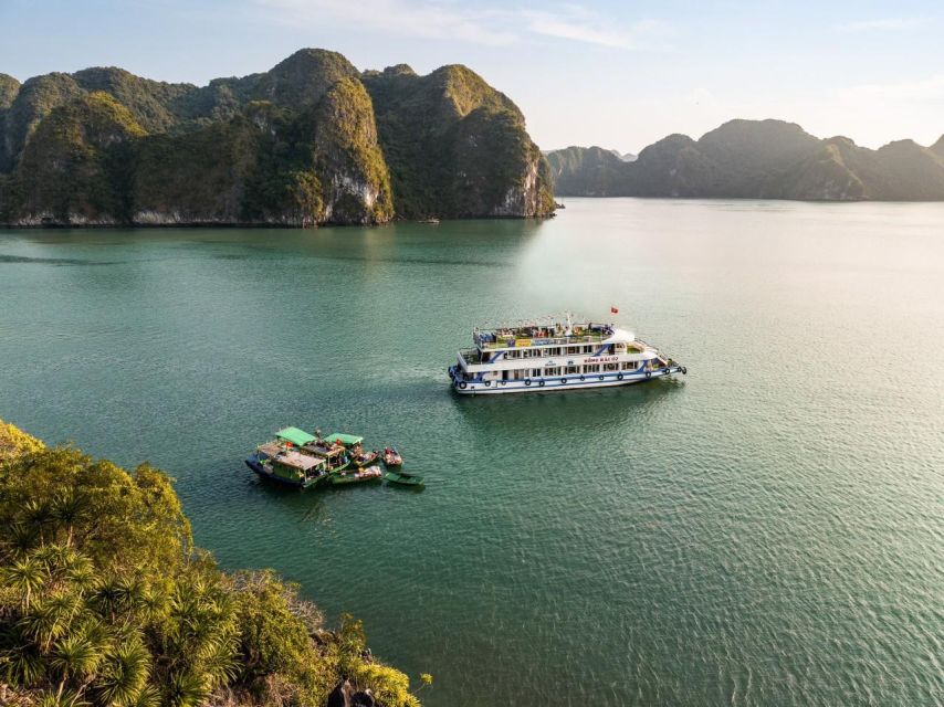 From Hanoi: Halong Bay Deluxe Cruise Day Trip - Lunch onboard, with Vietnamese dishes and dietary requests