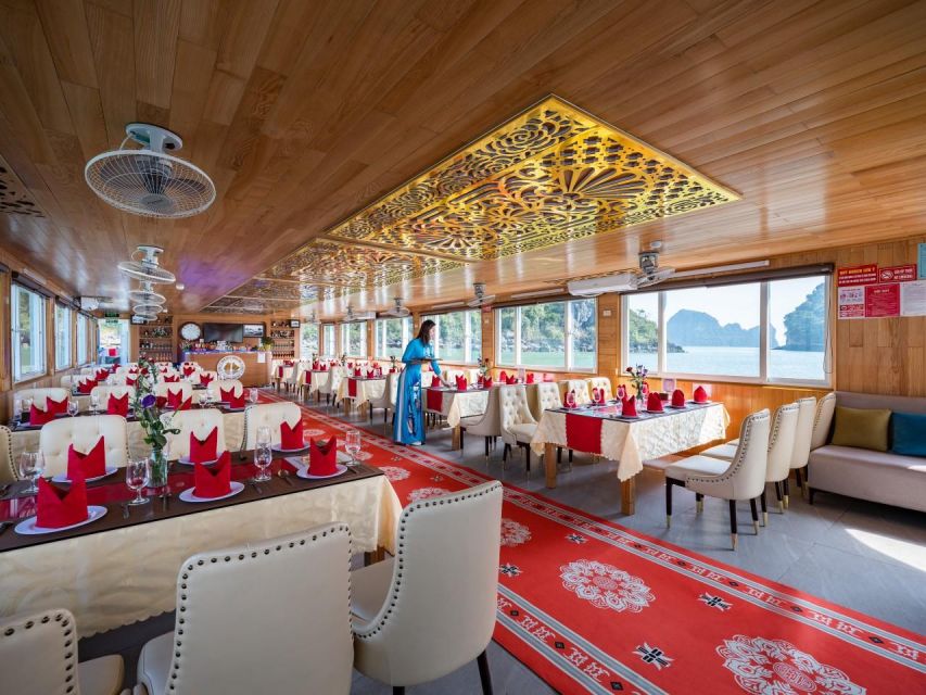 From Hanoi: Halong Bay Deluxe Cruise Day Trip - Luon Cave by kayak or boat