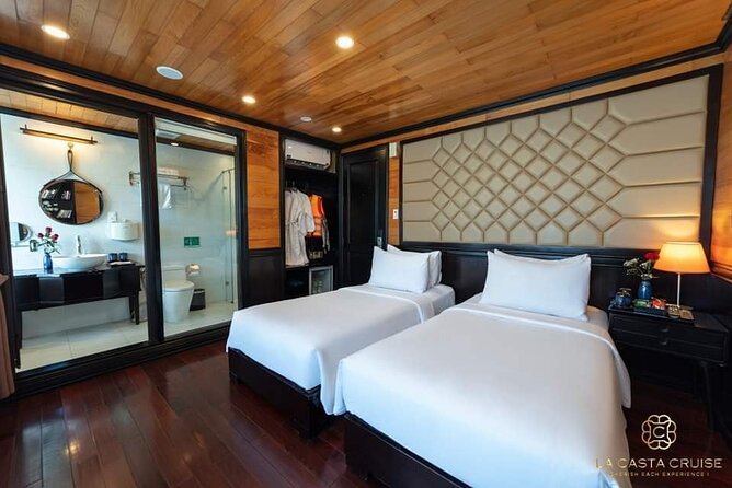 From Hanoi: Luxury Ninh Binh and Ha Long Bay Cruise 3 Day Trip - The La Casta cruise and the move toward Lan Ha Bay