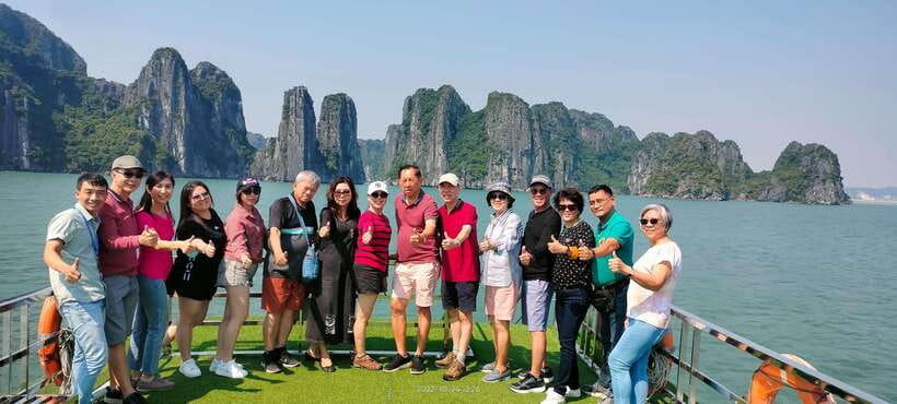 From Hanoi: Private Ha Long Bay Full-day Trip - Kayaking or a bamboo sampan through the water tunnels