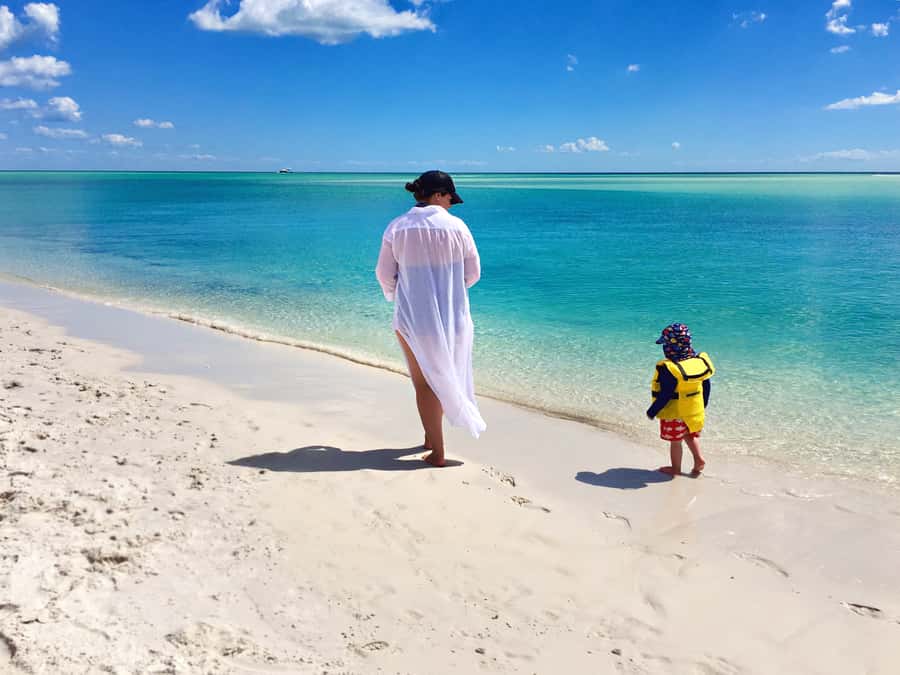 From Hervey Bay: Remote K'gari Tour by Boat with Lunch - Wathumba Creek: clear water and several ways to play