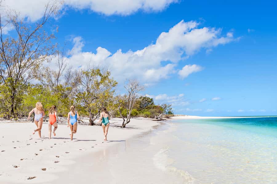 From Hervey Bay: Remote K'gari Tour by Boat with Lunch - Lunch on the boat, then a second creek stop
