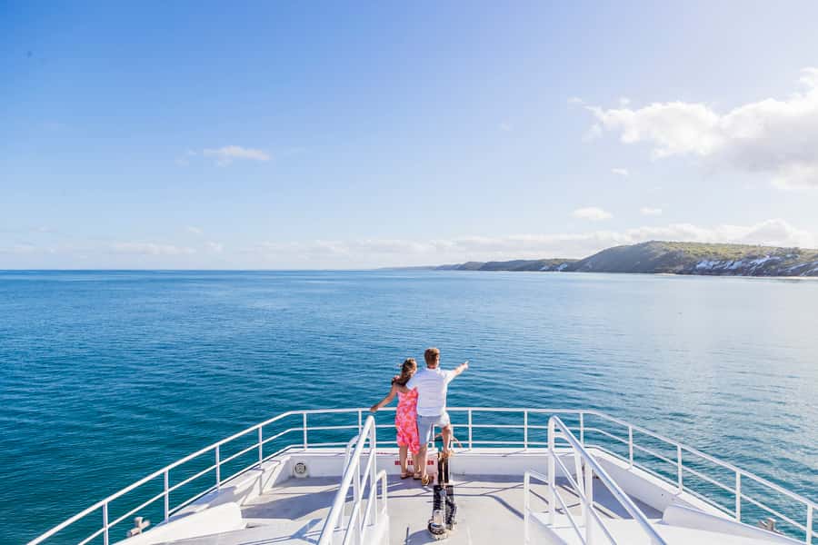From Hervey Bay: Remote K'gari Tour by Boat with Lunch - Wildlife and whale watching from July to October