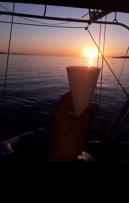 From Mellieha Bay Malta : Blue Lagoon Sunset Cruise - Leaving Mellieha Bay on the Melina or English Rose