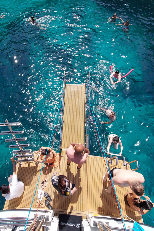 From Mellieha: Three Bay Cruise including the Blue Lagoon - Ħalfa Rock Bay on Gozo