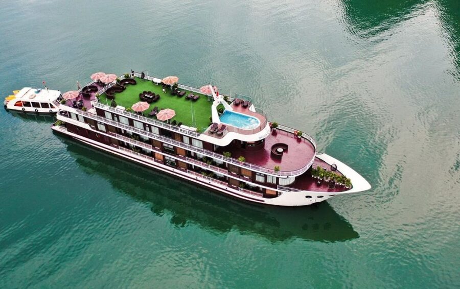 From Ninh Binh: Ha Long - Lan Ha Bay 2D1N on 5-star Cruise - Lunch among Ha Long Bay’s limestone towers