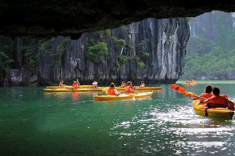 From Ninh Binh: Halong Bay 5-Star Day Cruise & Drop in Hanoi - Sung Sot Cave and its 200 steps