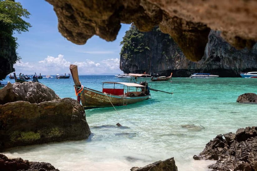 From Phi Phi: Half-Day Longtail Boat Tour to Maya Bay - Viking Cave and its unusual wall drawings