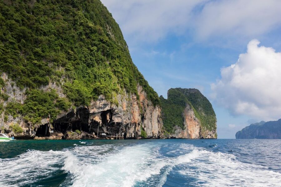 From Phi Phi Island: Maya Bay Sunset & Plankton by Speedboat - Pileh Lagoon and Viking Cave