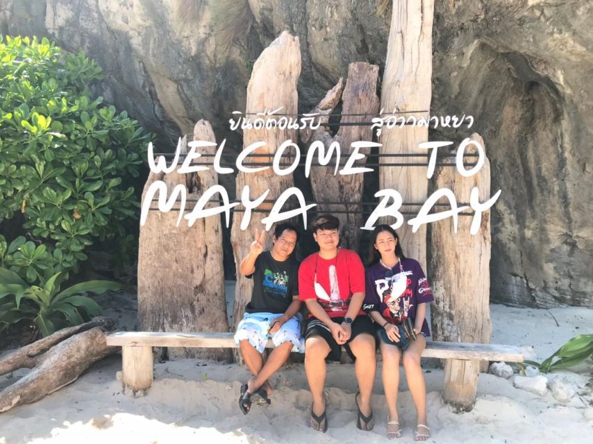 From Phi Phi: Sunrise Maya Bay, Pileh Lagoon Speedboat Tour - Monkey Beach requires sensible distance