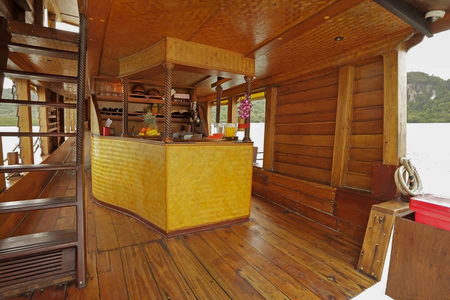 From Phuket: Full-Day Phang Nga Bay Cruise with Meals - Thai food, snacks, and time on the sun deck