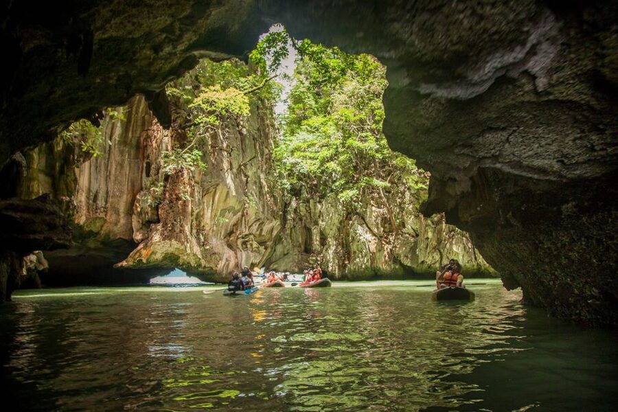 From Phuket: James Bond and Phang Nga Bay Tour by Speedboat - From Phuket hotels to Royal Phuket Marina