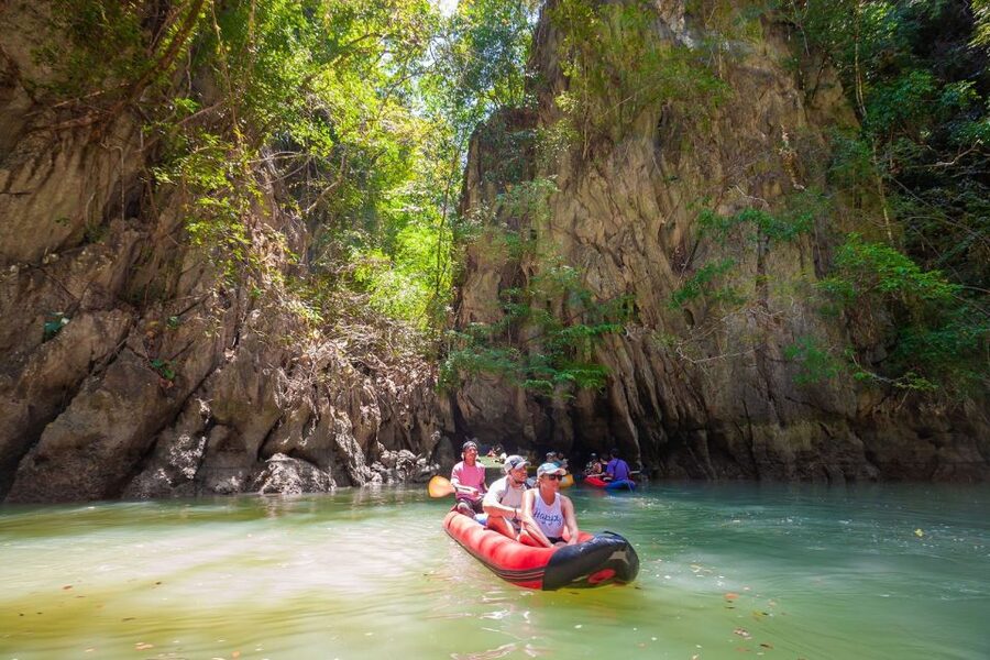 From Phuket: Phang Nga Bay and Canoeing Tour by Big Boat - James Bond Island and Tapu Rock