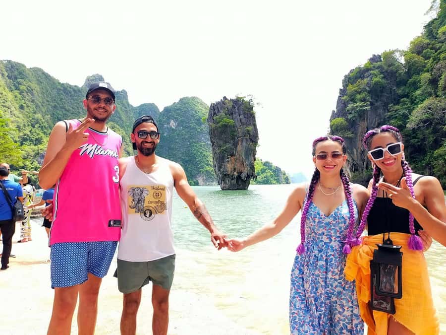 From Phuket: Phang Nga Bay Catamaran Adventure Tour - Naka Island for the final swim