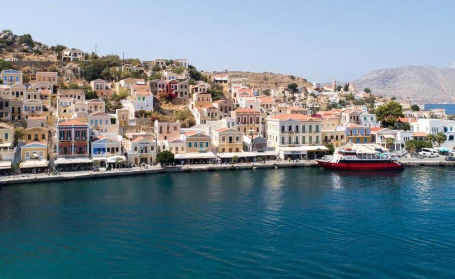 From Rhodes: Cruise to Symi Island and Saint George's Bay - Saint George Bay, the day’s most memorable stop